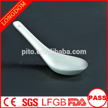 PT-LD-1303 cuchara china tradicional de porcelana de cerámica para restaurante hotel